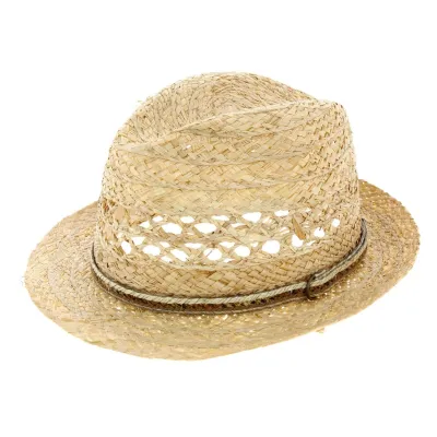 Chapeau Trilby Covoma Paille Naturel - Wegener Reference : 3550 | Chapellerie Traclet