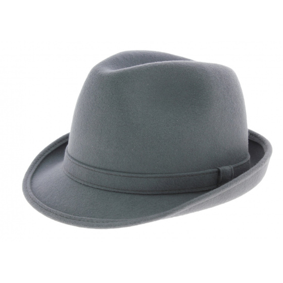 Grey Loden Trilby Hat - Traclet