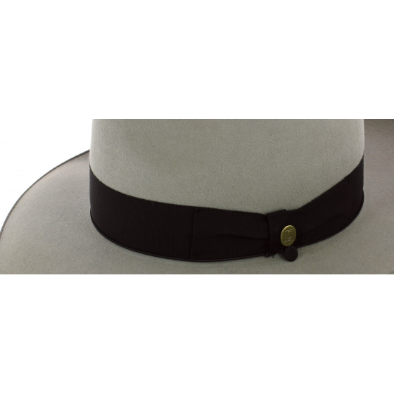 Chapeau Johnny Feutre Poil Gris - Guerra