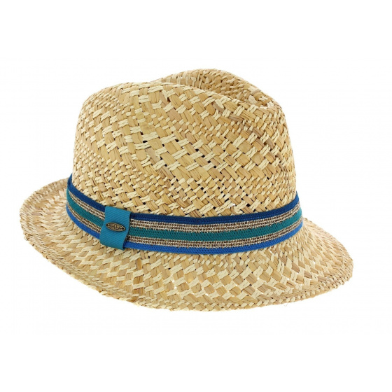 Chapeau Trilby San Jose Paille Naturel - Scala