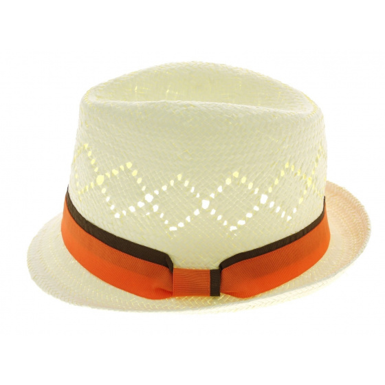 Langfossen Paper Straw Trilby Hat - Traclet Langfossen Paper Straw Trilby Hat - Traclet