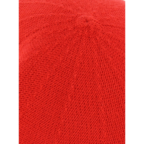 Beret coton Rouge