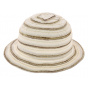 Children's Kate Cotton Beige Bucket Hat - Traclet