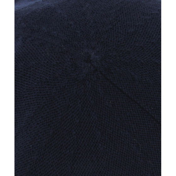 Beret coton Marine