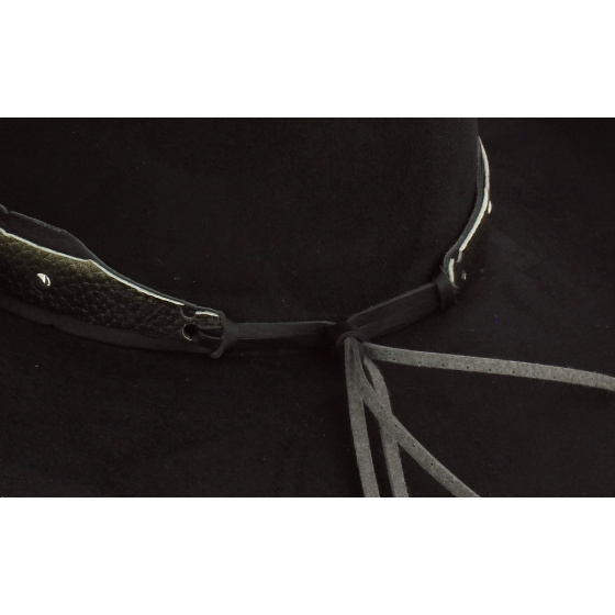 Chapeau Western Straight Shooter Noir - Bullhide Chapeau Western Straight Shooter Noir - Bullhide