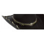 Black Western Straight Shooter Hat - Bullhide