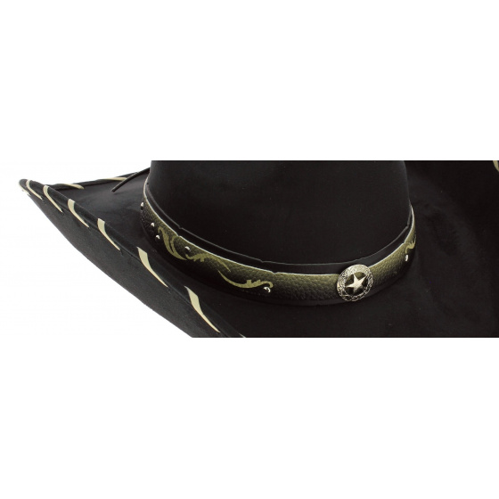 Black Western Straight Shooter Hat - Bullhide Black Western Straight Shooter Hat - Bullhide