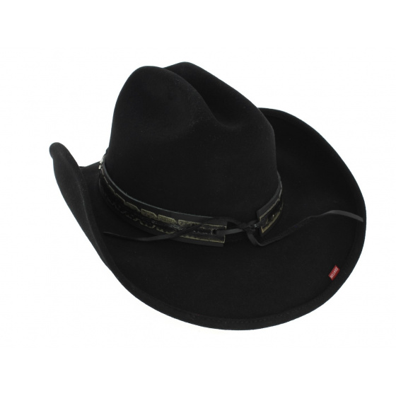 Chapeau Country Pass The Buck Noir - Bullhide