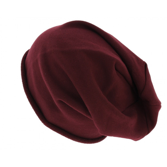 Bonnet Oversize Brooklin Bordeaux Coton - Atlantis