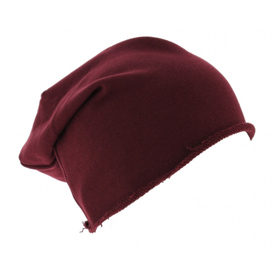 Bonnet Oversize Brooklin Bordeaux Coton - Atlantis