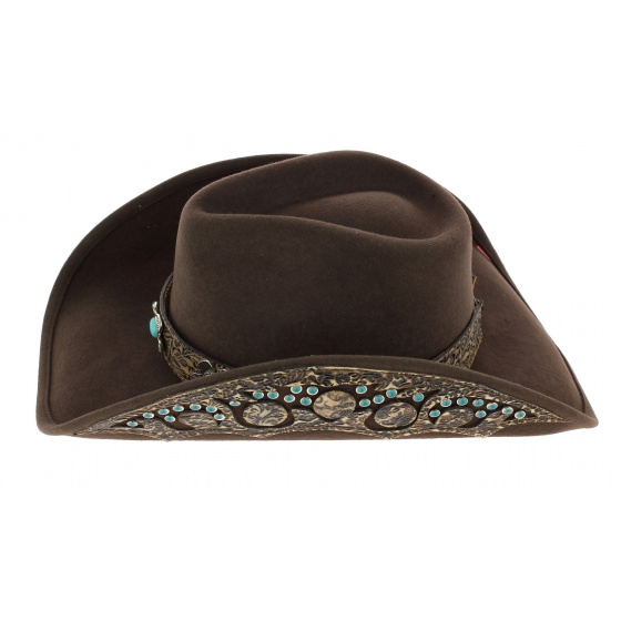 Chapeau de Cowboy Sweet Emotion Feutre - Bullhide
