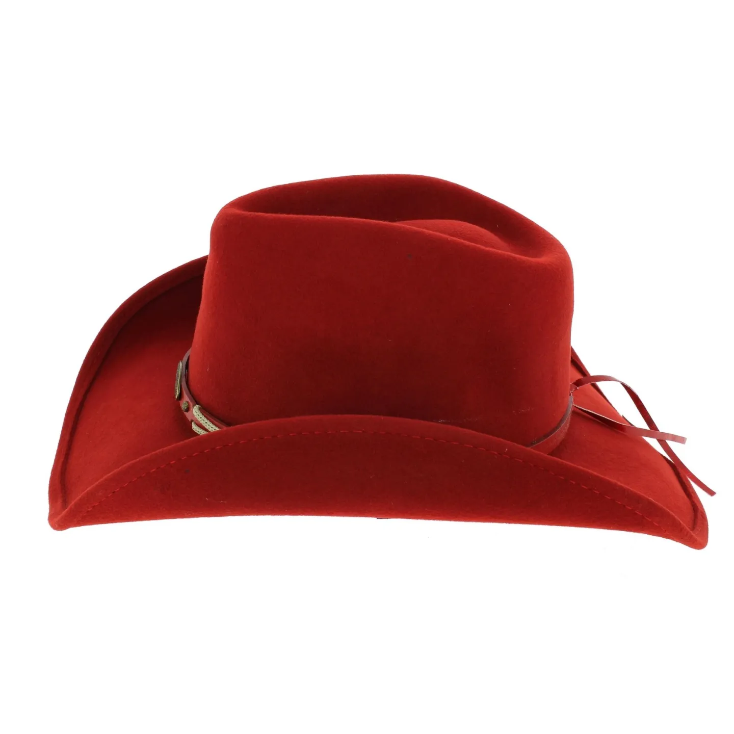Chapeau Cowboy Emotionally Charged Feutre Rouge - Bullhide Reference : 6711 | Chapellerie Traclet