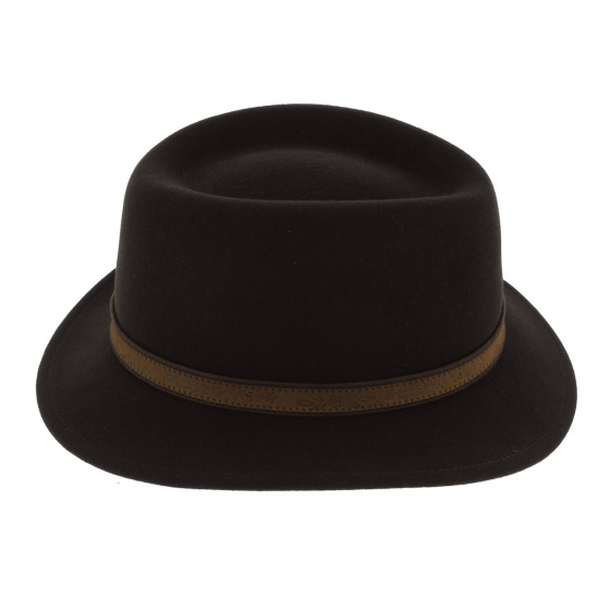 Merced Traveller Brown Wool Felt Hat - Stetson