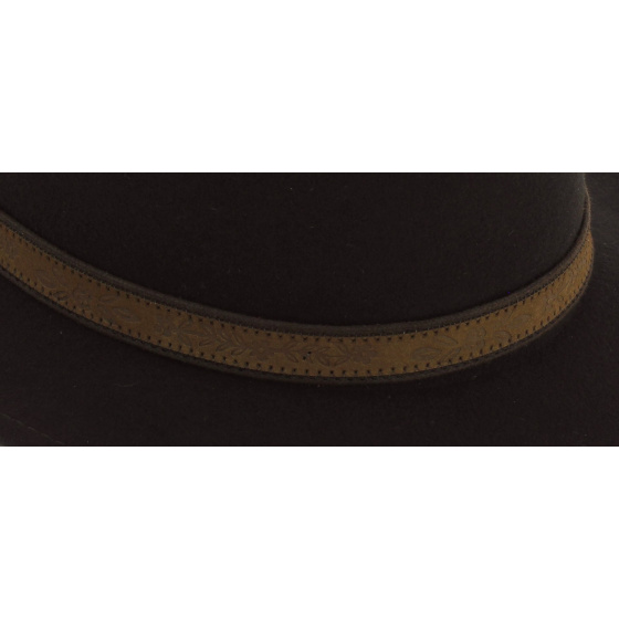 Merced Traveller Brown Wool Felt Hat - Stetson