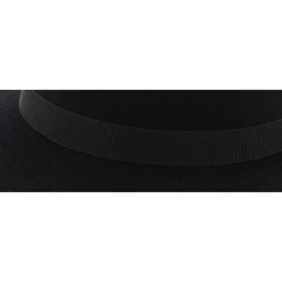 Foxes Wool Felt Wide-brimmed Hat - Traclet