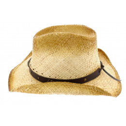 Chapeau Cowboy Rising Star Paille Naturel - Bullhide