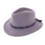 Corbet Traveller Hat in Lavender Wool Felt - Brixton