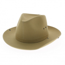 Dark Beige Camargue Pampa Hat - Crambes