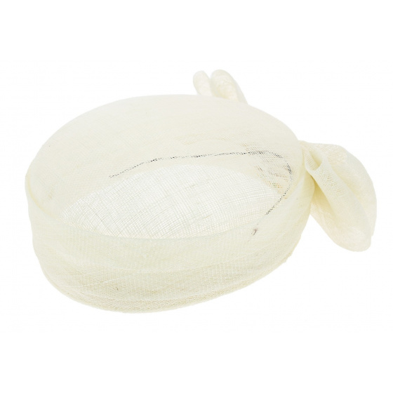 Chapeau Carla Bruni Chanvre Blanc - Traclet Chapeau Carla Bruni Chanvre Blanc - Traclet