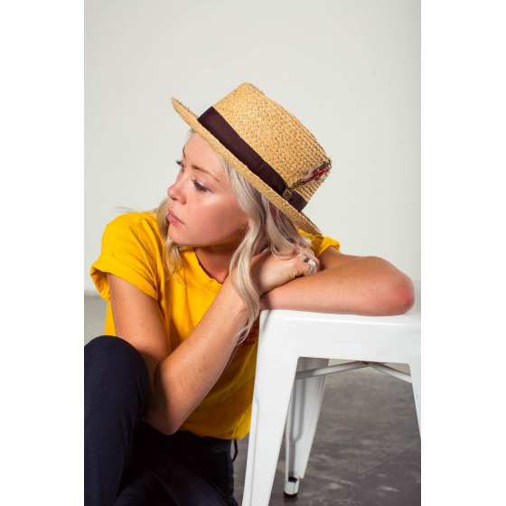 Chapeau Paille Delta naturel BRIXTON
