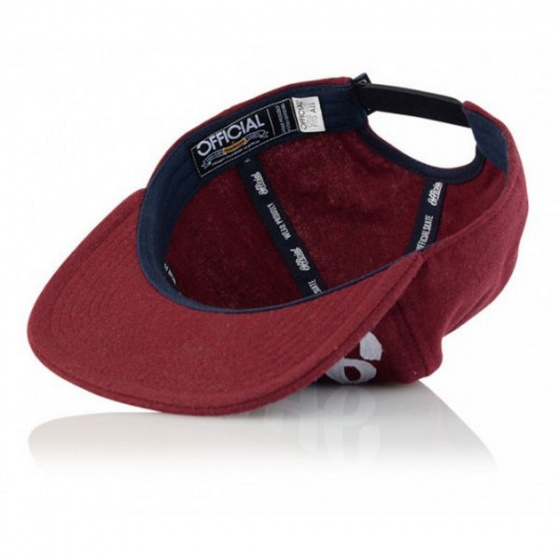 Casquette Snapback Skate Logo Bordeaux - Official Casquette Snapback Skate Logo Bordeaux - Official