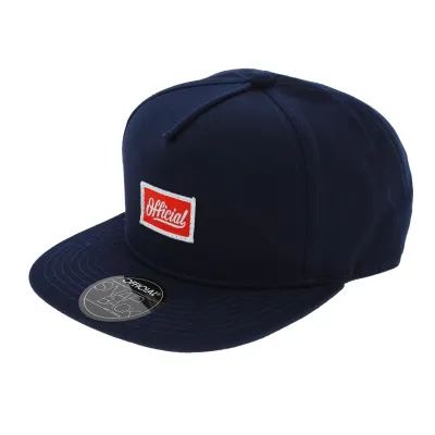 Navy Blue Pequeños Snapback Cap - Official Reference: 6804 | Chapellerie Traclet