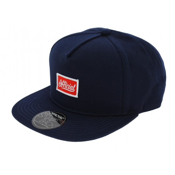 Navy Blue Pequeños Snapback Cap - Official