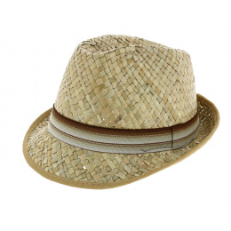 Chapeau Trilby Paille Enfant Carpinetto - Traclet