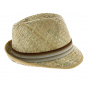 Carpinetto Kids Straw Trilby Hat - Traclet