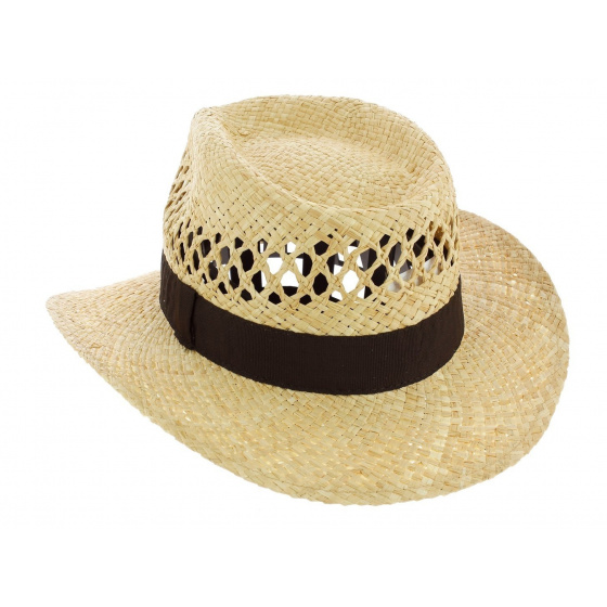 Natural Thierry Straw Traveller Hat - Traclet