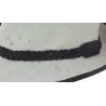Chapeau Trilby Fitzroy Cuir Gris - Traclet Reference : 6827 | Chapellerie Traclet