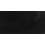 Seville Black Wool Felt Hat - Traclet