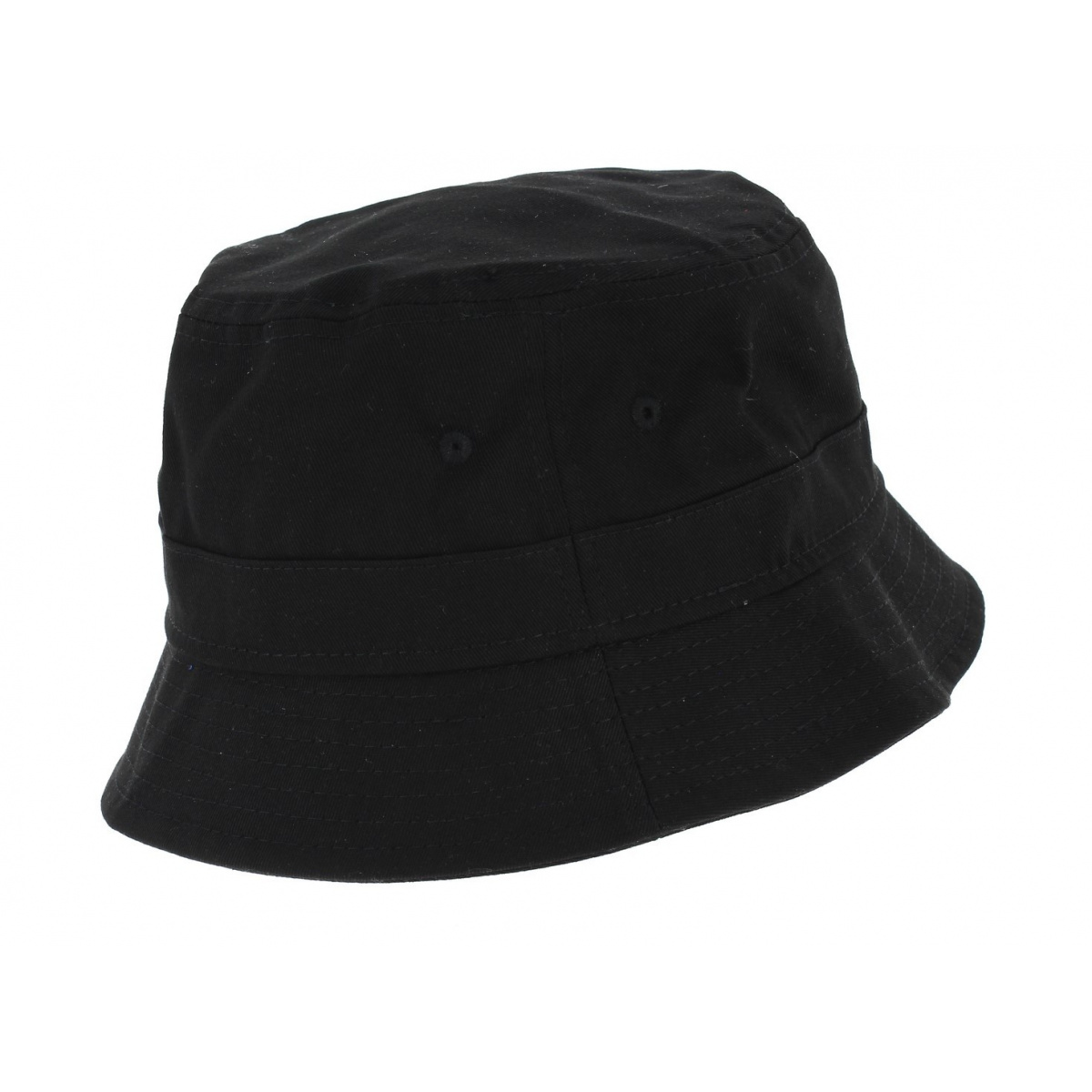 Bob Essential Cotton Black - New Era Reference : 6843 | Chapellerie Traclet