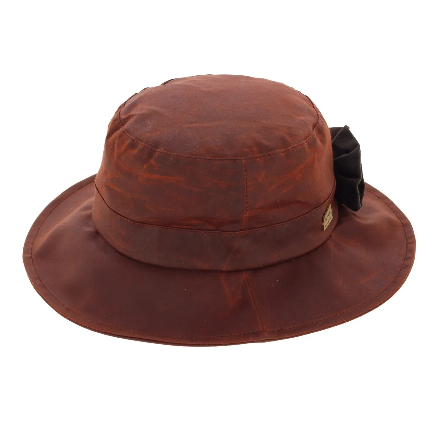 Bob Coton Huilé Imperméable Rouille - Herman Reference : 6850 | Chapellerie Traclet
