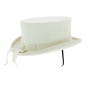 White Felt Amazon Hat - Guerra 1855