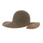 Summer Saint Barth Wide Brim Hat Brown Paper Straw - Seeberger