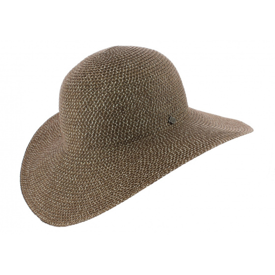 Summer Capeline Saint Barth Paille Papier Marron - Seeberger