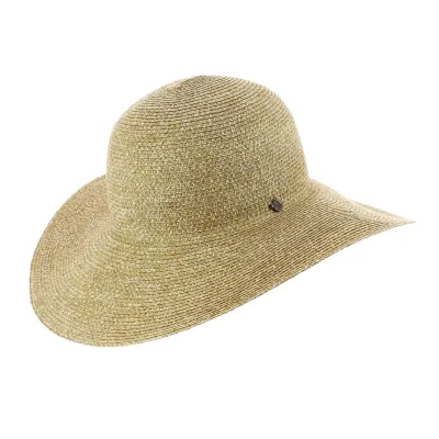 Capeline Été Saint Barth Paille Papier Beige - Seeberger Reference : 6878 | Chapellerie Traclet
