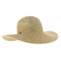 Saint Barth Beige Paper Straw Summer Wide Brim Hat - Seeberger