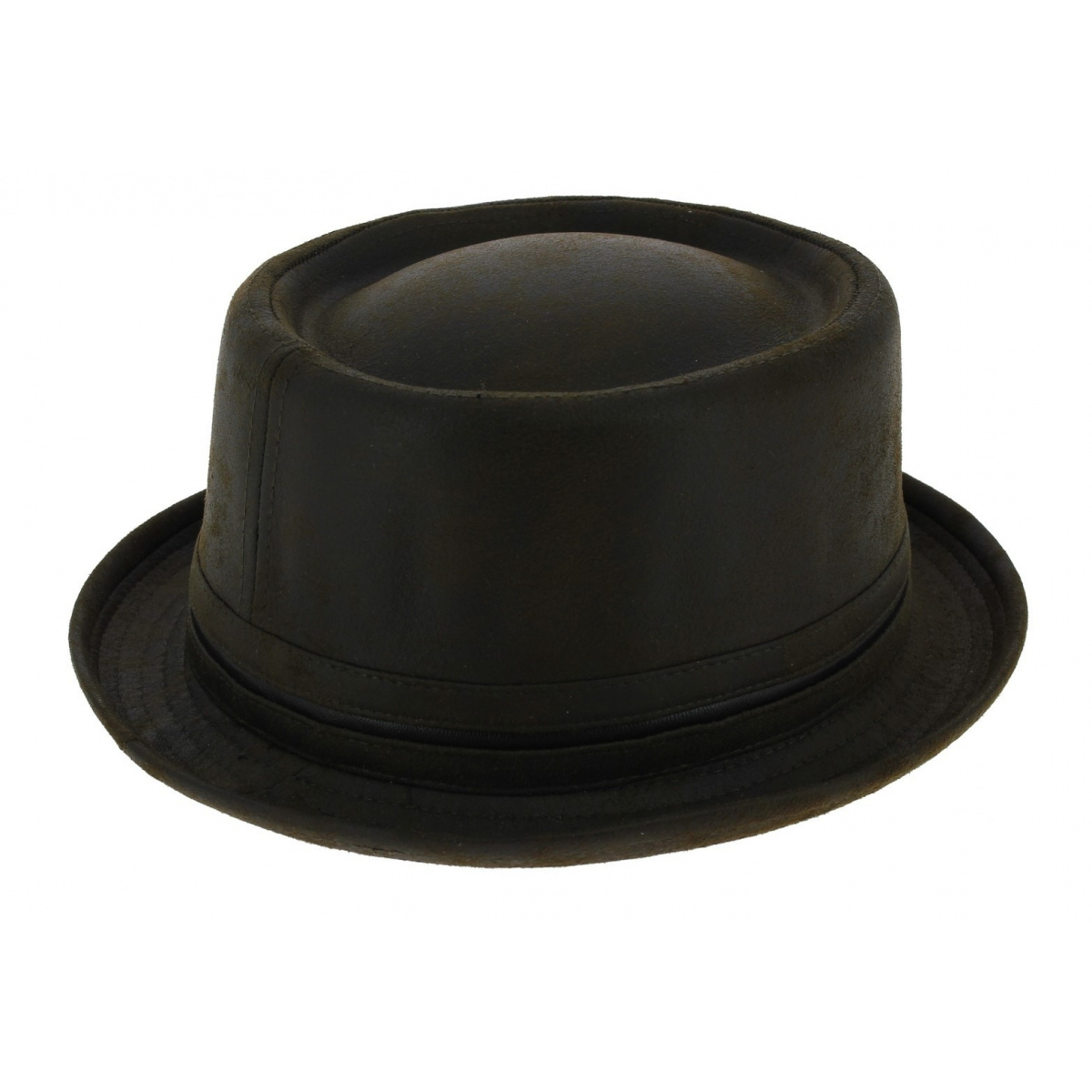 Porkpie Mike Brown Hat - Aussie Apparel Reference : 6880 | Chapellerie ...