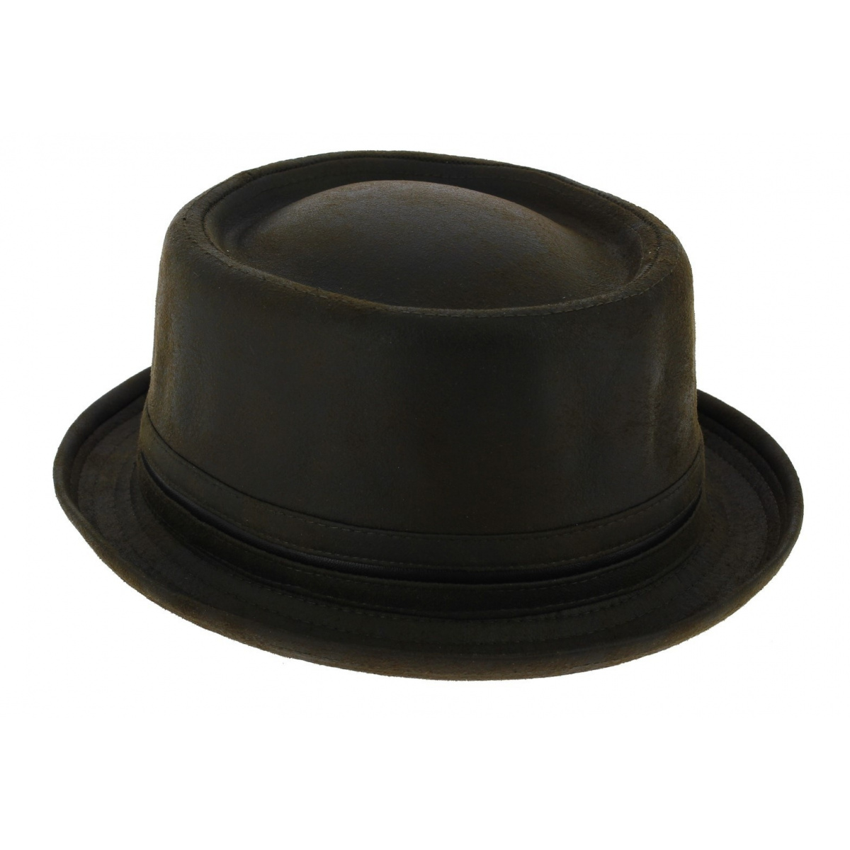 Porkpie Mike Brown Hat - Aussie Apparel Reference : 6880 | Chapellerie ...