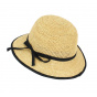 Raffia Cloche Hat - Natural