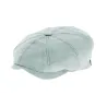 Blue-grey linen Hatteras cap Stetson Reference: 919 | Traclet Hat Shop