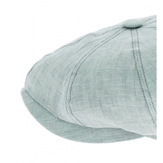 Blue linen Hatteras cap - Stetson