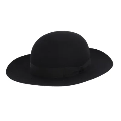 chapeau de cardinal noir - boutique de chapeau ecclésiastique Reference : 6899 | Chapellerie Traclet