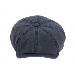 Casquette Hatteras coton marine Stetson