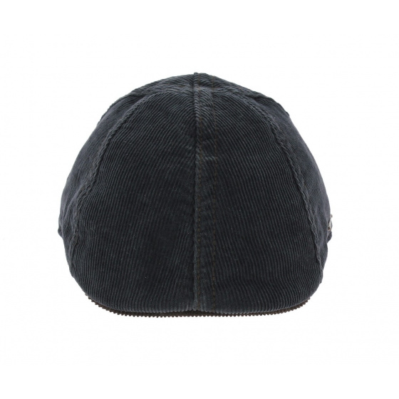 Corduroy Domed Cap with Ear Flaps - Stetson Corduroy Domed Cap with Ear Flaps - Stetson