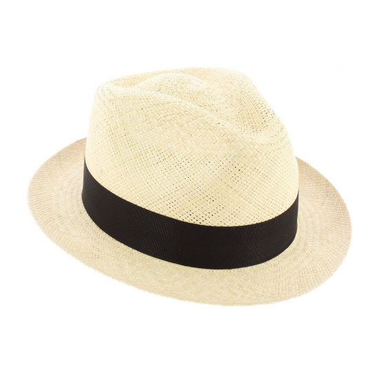 Natural Panama Trilby Hat Coiba - Traclet Natural Panama Trilby Hat Coiba - Traclet