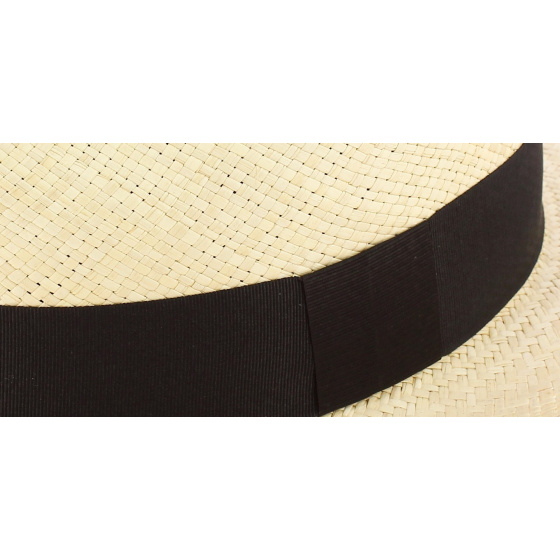 Chapeau Trilby Panama Naturel Coiba - Traclet