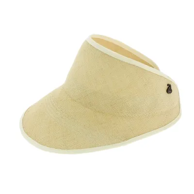 Pueblito Panama Natural Visor Cap - Traclet Reference: 6948 | Traclet Hat Shop